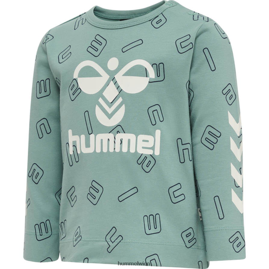 Hummel Kinder hmlathens T-Shirt l/s 2FT6X84535 langärmliges T-Shirt