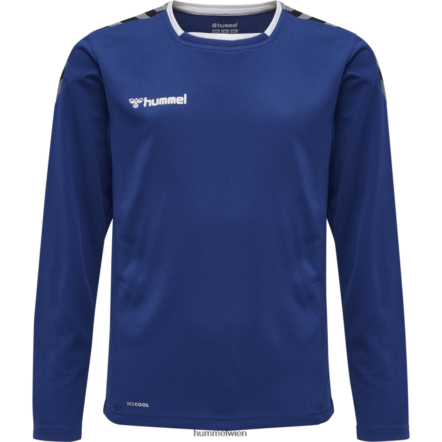Hummel Kinder hmlauthentic Poly Jersey l/s 2FT6X86804 „Langarmtrikot“