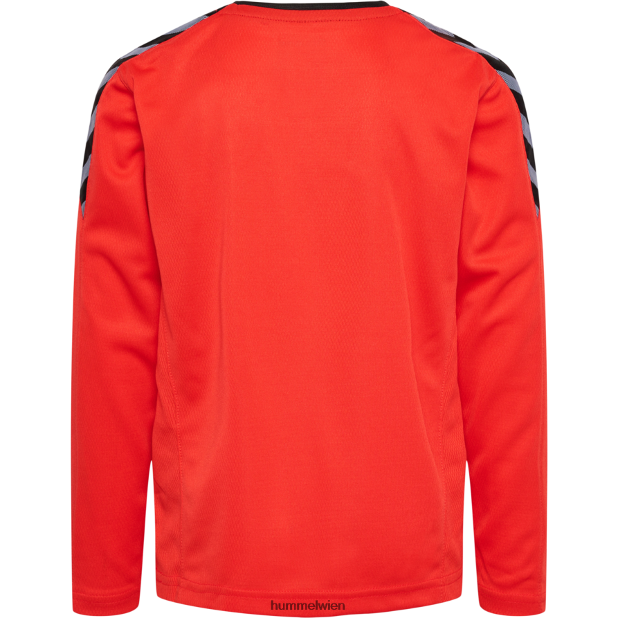 Hummel Kinder hmlauthentic Poly Jersey l/s 2FT6X86857 „Langarmtrikot“