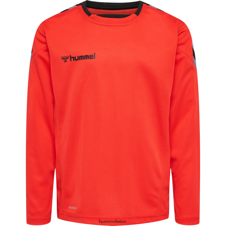 Hummel Kinder hmlauthentic Poly Jersey l/s 2FT6X86857 „Langarmtrikot“