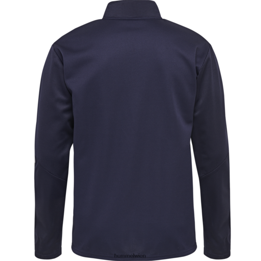 Hummel Kinder hmlauthentic Sweatshirt mit halbem Reißverschluss 2FT6X86243 „Sportbekleidung“