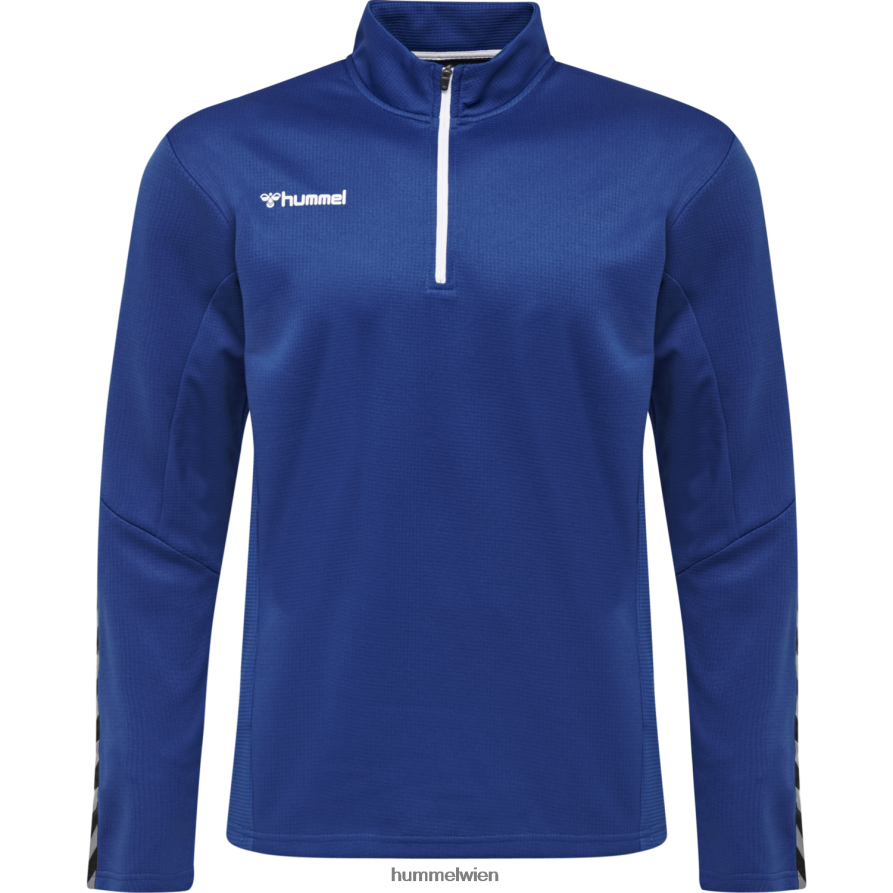 Hummel Kinder hmlauthentic Sweatshirt mit halbem Reißverschluss 2FT6X86940 „Sportbekleidung“