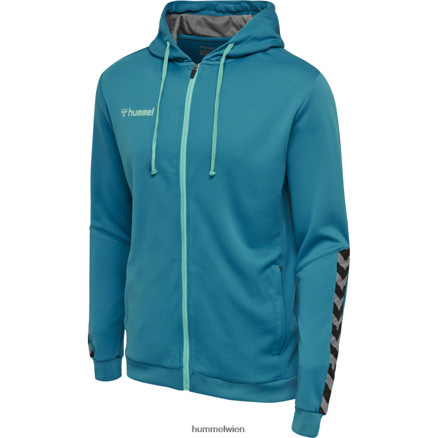 Hummel Kinder hmlauthentischer Poly-Kapuzenpullover mit Reißverschluss 2FT6X86801 „Poly-Zip-Hoodie“