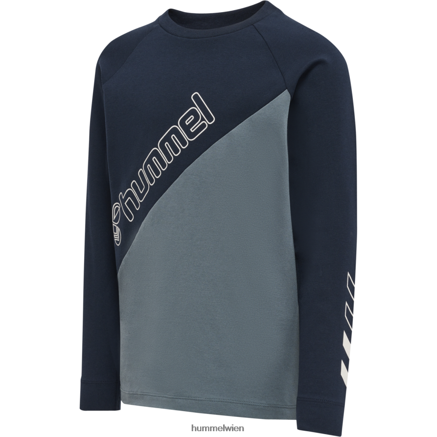Hummel Kinder hmlaxel T-Shirt l/s 2FT6X85867 langärmliges T-Shirt