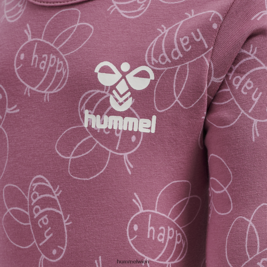 Hummel Kinder hmlbeatrix Körper l/s 2FT6X84428 „Langarm-Body“