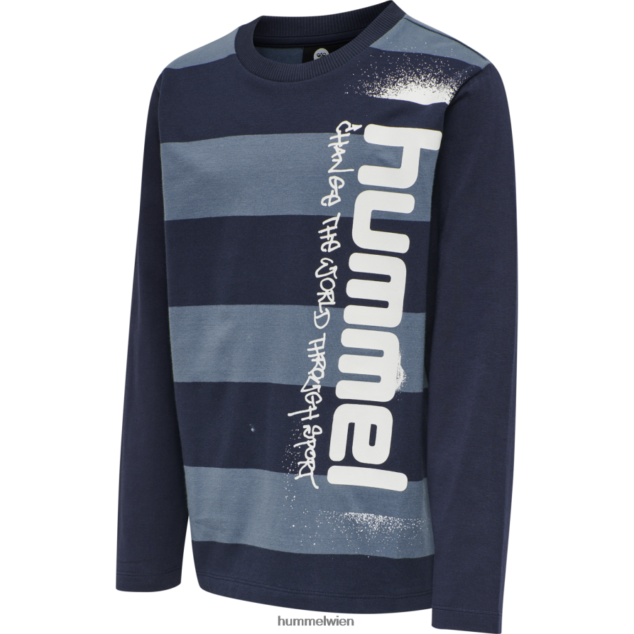 Hummel Kinder hmlbenni T-Shirt l/s 2FT6X86968 langärmliges T-Shirt