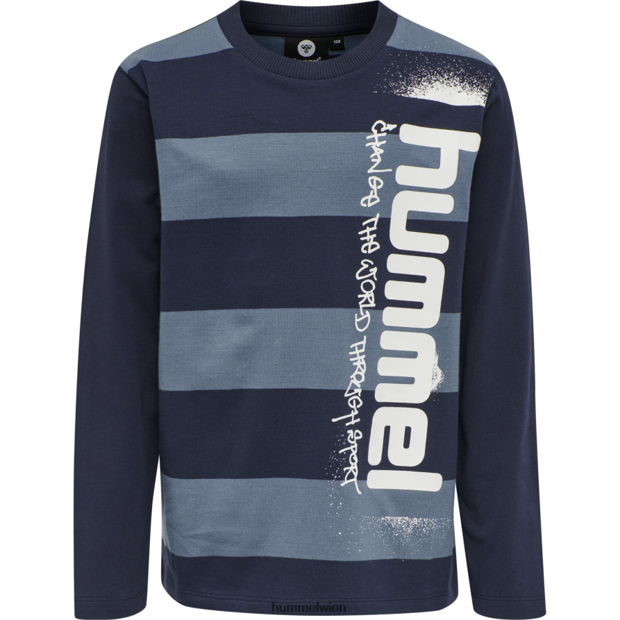 Hummel Kinder hmlbenni T-Shirt l/s 2FT6X86968 \langärmliges T-Shirt\