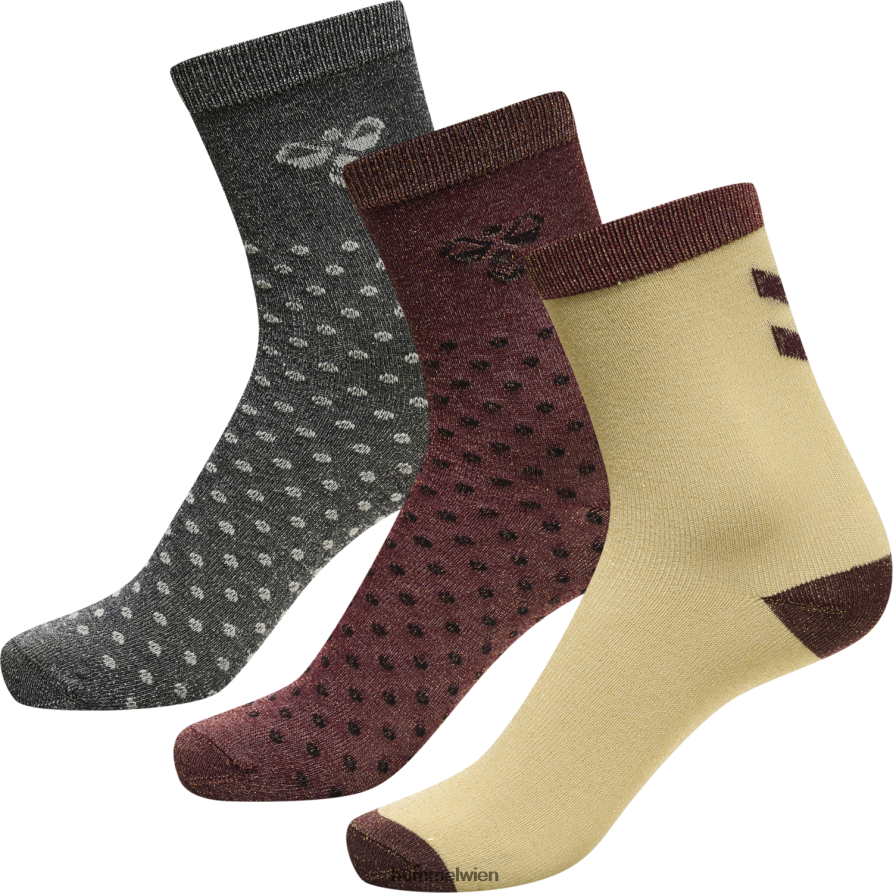 Hummel Kinder hmlbeta Socken 3er-Pack 2FT6X86733 „3er-Pack Socken“