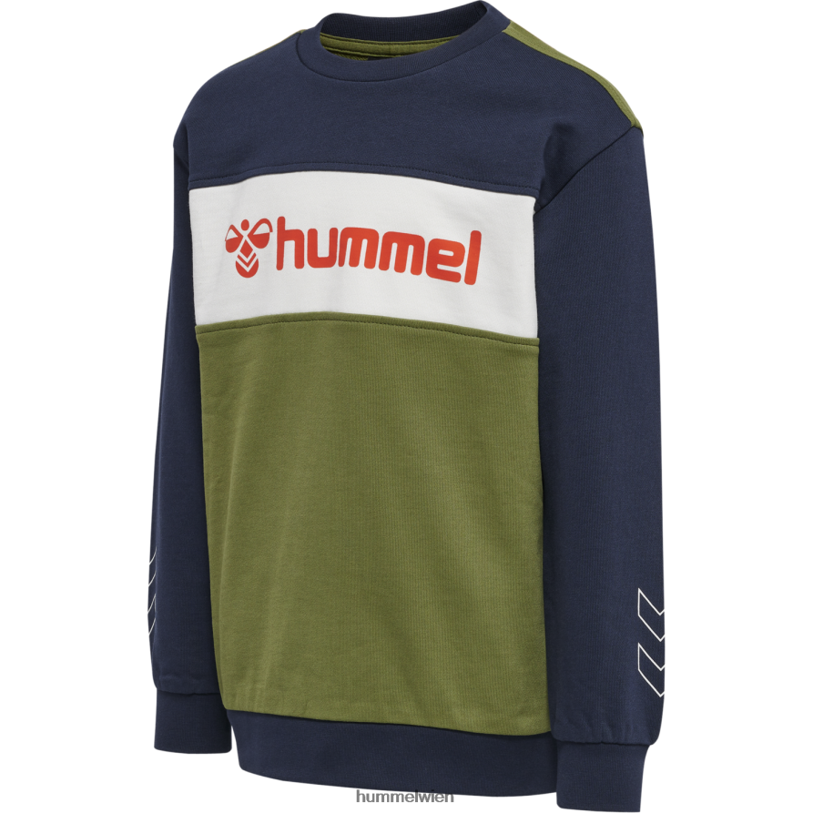 Hummel Kinder hmlbirger Crew-Anzug 2FT6X86162 „Set aus Sweatshirt und Jogginghose“