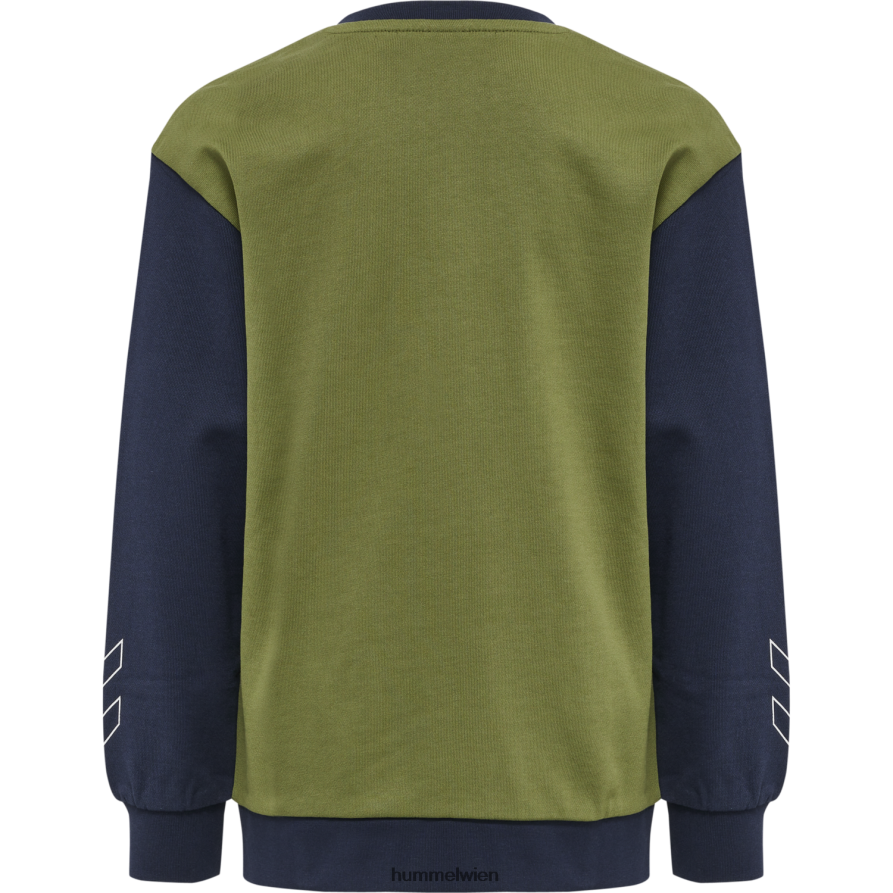 Hummel Kinder hmlbirger Crew-Anzug 2FT6X86162 „Set aus Sweatshirt und Jogginghose“