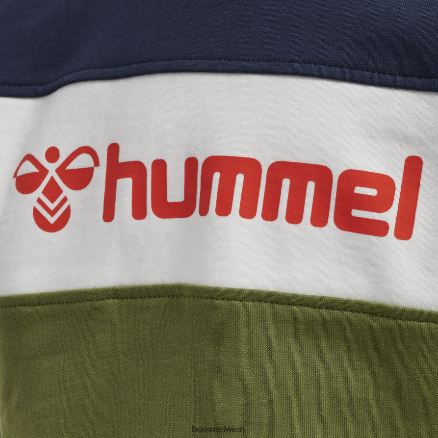 Hummel Kinder hmlbirger Crew-Anzug 2FT6X86162 „Set aus Sweatshirt und Jogginghose“