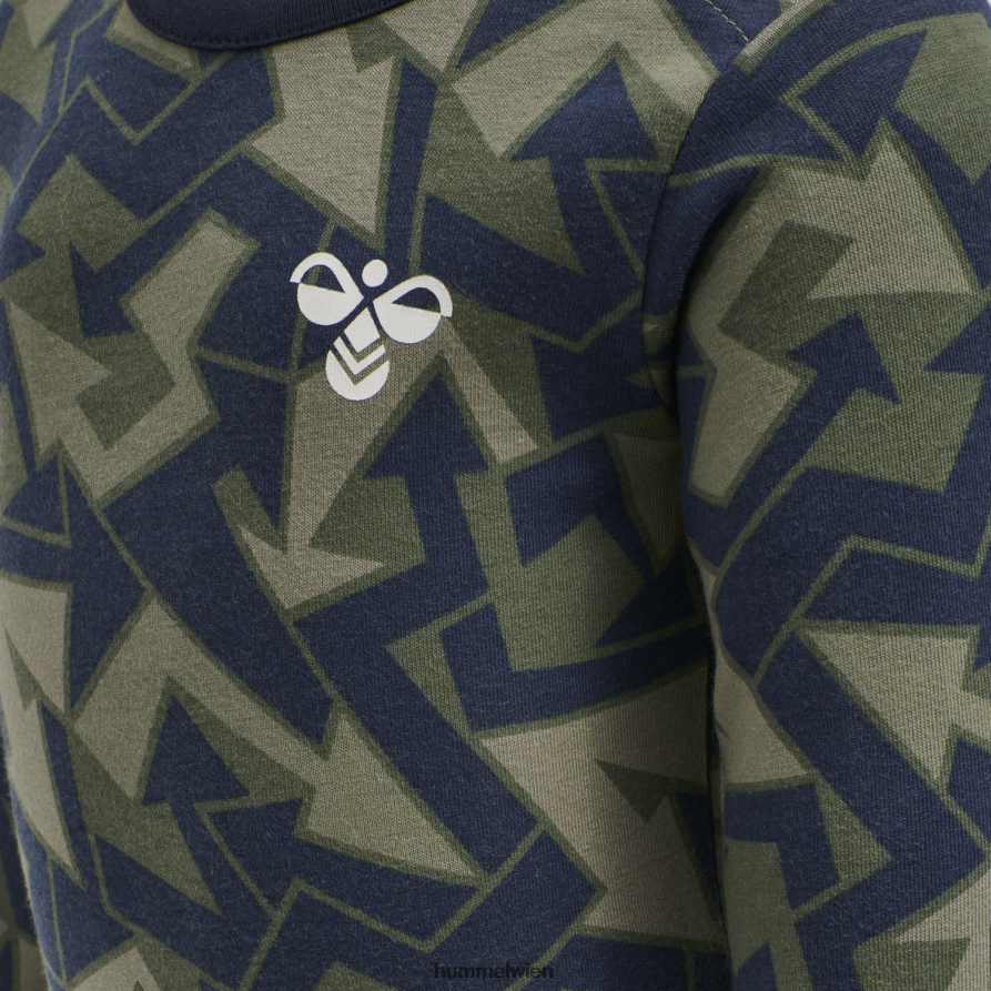 Hummel Kinder hmlbuller Körper l/s 2FT6X84614 „Langarm-Body“