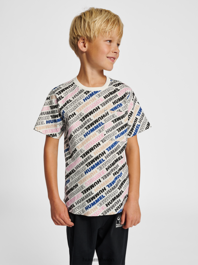 Hummel Kinder hmlcaleb T-Shirt s/s 2FT6X84795 Baumwoll t-shirt