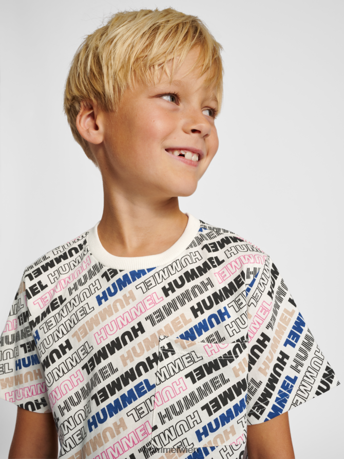 Hummel Kinder hmlcaleb T-Shirt s/s 2FT6X84795 \Baumwoll t-shirt\