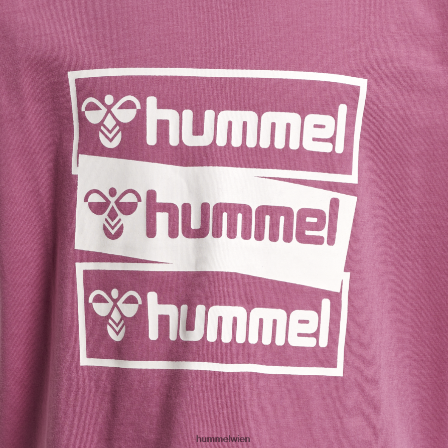 Hummel Kinder hmlcaritas T-Shirt s/s 2FT6X86385 \Baumwoll t-shirt\