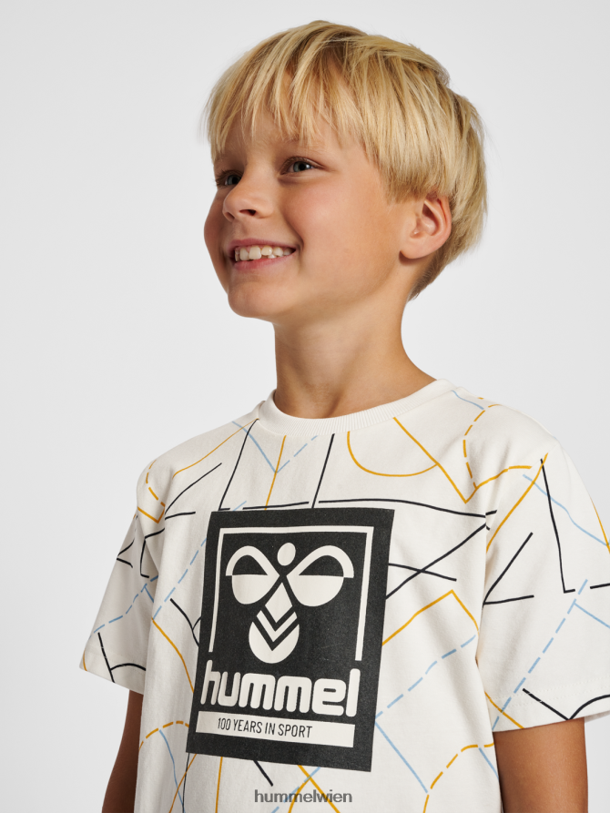 Hummel Kinder hmlcarlos T-Shirt s/s 2FT6X84959 „klassisches T-Shirt“