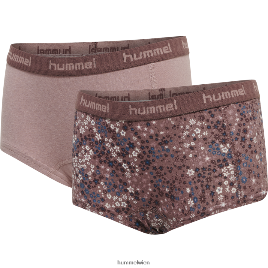 Hummel Kinder hmlcarolina Hipster im 2er-Pack 2FT6X86316 „2er-Pack Hipster-Unterhosen“