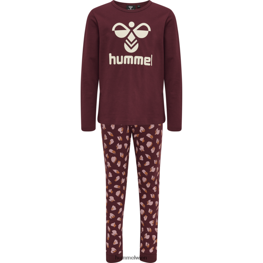 Hummel Kinder hmlcarolina Nachtanzug 2FT6X85255 Nachthemd