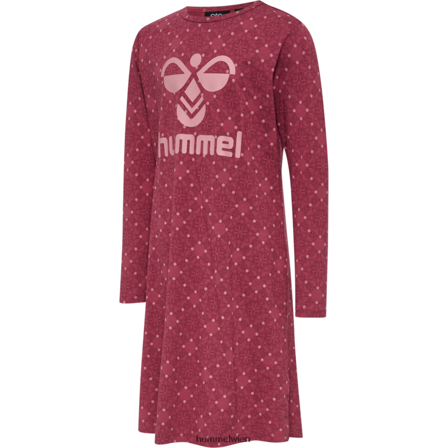 Hummel Kinder hmlcarolina Nachtkleid l/s 2FT6X85447 „Nachtkleid“