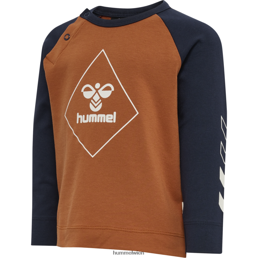 Hummel Kinder hmlceasar T-Shirt l/s 2FT6X84401 langärmliges T-Shirt