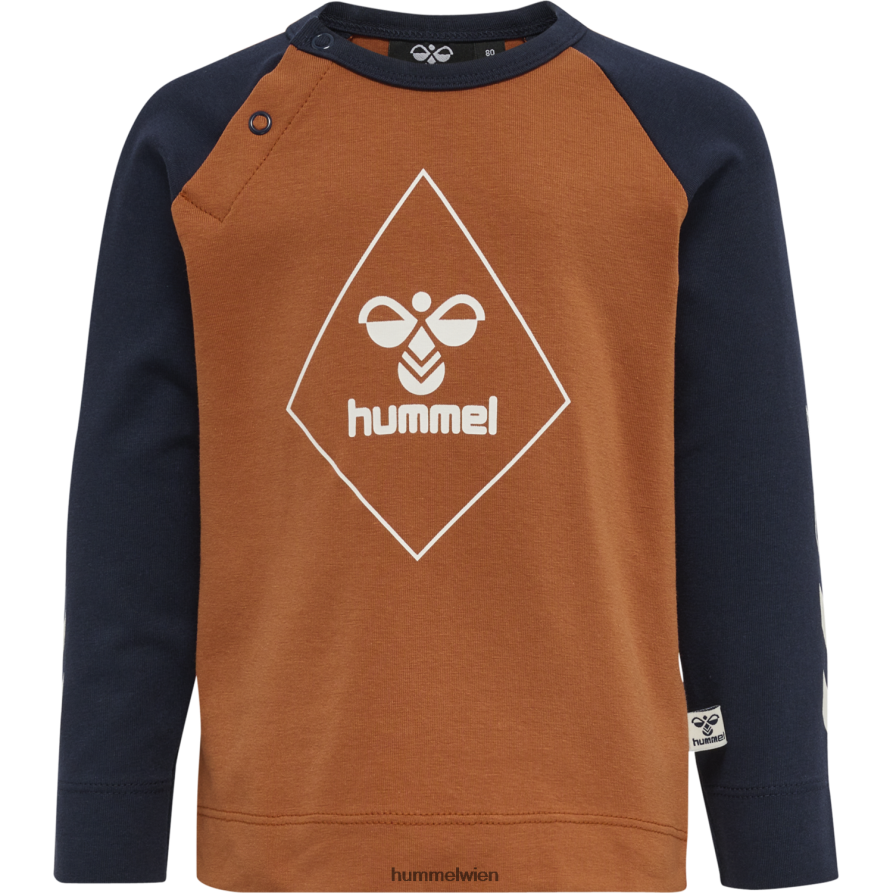Hummel Kinder hmlceasar T-Shirt l/s 2FT6X84401 \langärmliges T-Shirt\