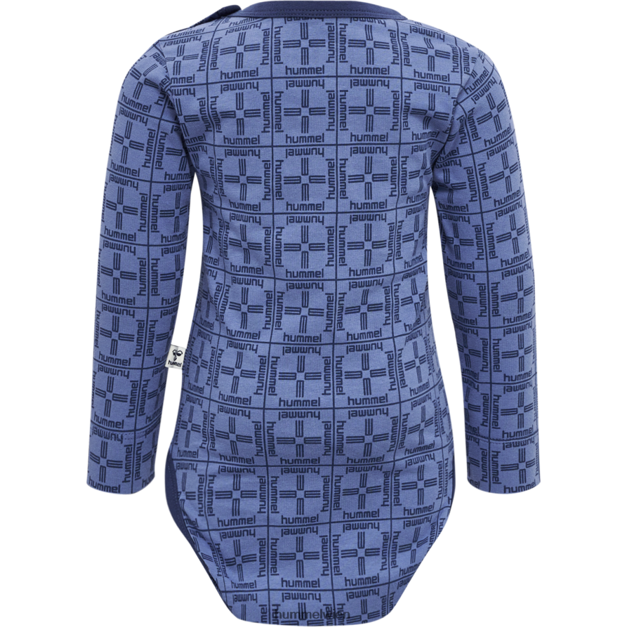 Hummel Kinder hmlcheck Körper l/s 2FT6X84229 „Langarm-Body“