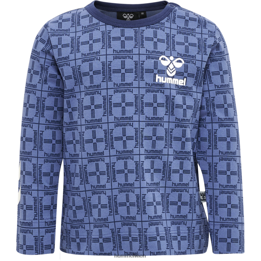 Hummel Kinder hmlcheck T-Shirt l/s 2FT6X84233 \langärmliges T-Shirt\