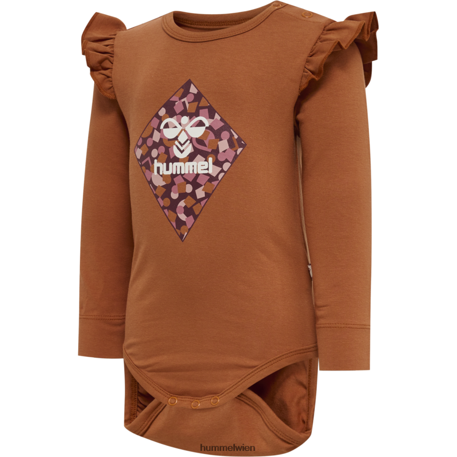 Hummel Kinder hmlcilja Körper l/s 2FT6X84312 „Langarm-Body“