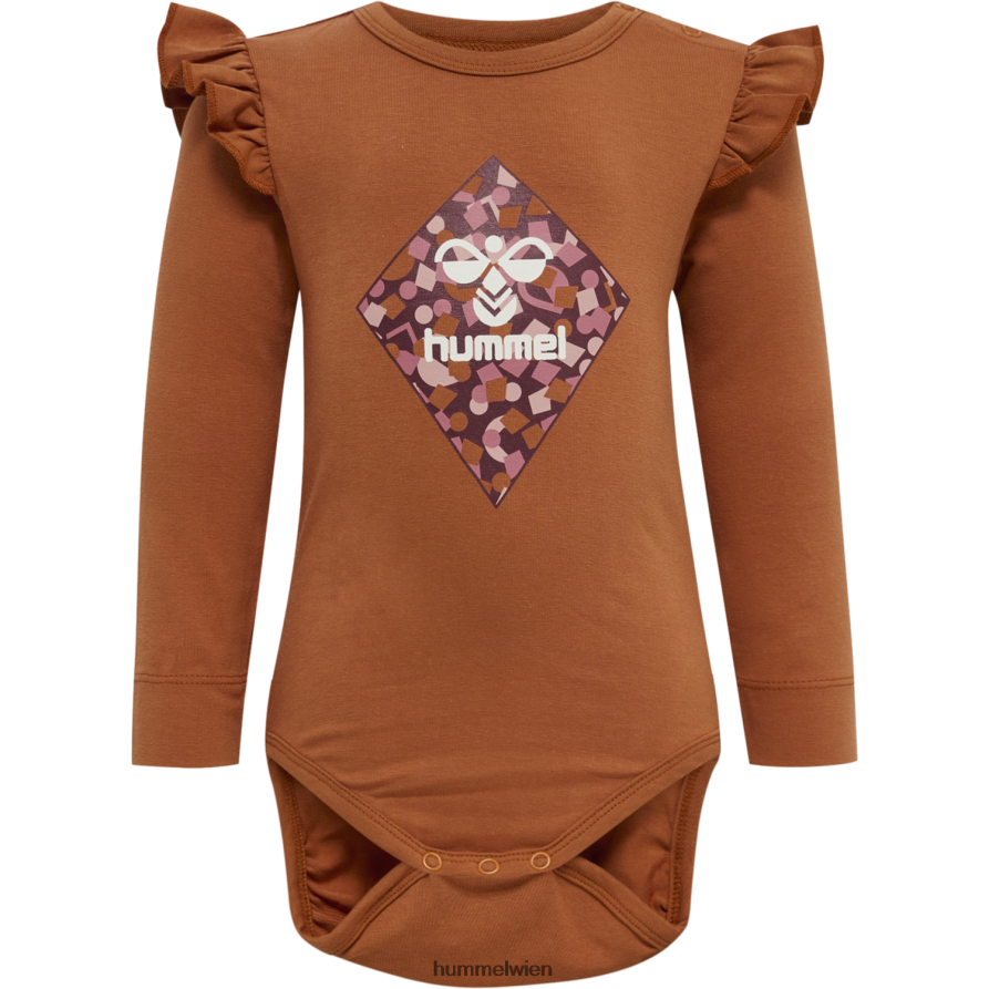 Hummel Kinder hmlcilja Körper l/s 2FT6X84312 „Langarm-Body“
