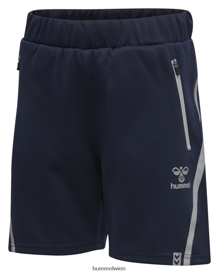 Hummel Kinder hmlcima-Shorts 2FT6X87027 „Shorts mit Reißverschlusstaschen“