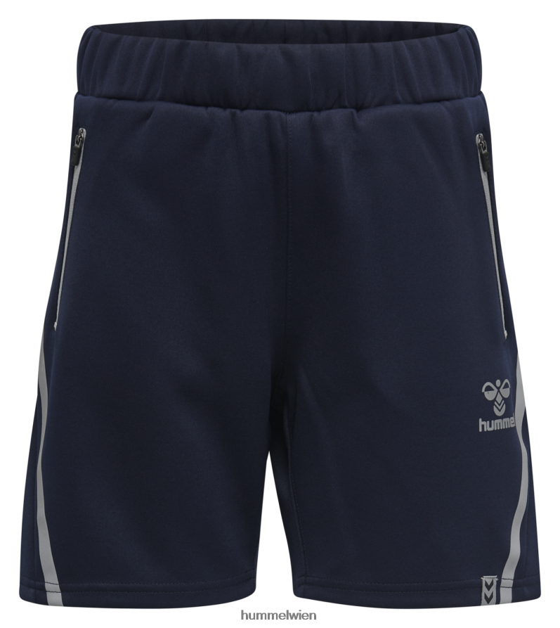 Hummel Kinder hmlcima-Shorts 2FT6X87027 „Shorts mit Reißverschlusstaschen“