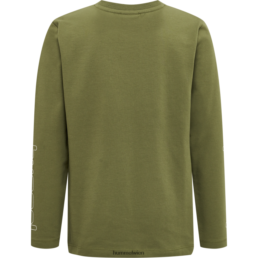 Hummel Kinder hmlcloud T-Shirt l/s 2FT6X85940 \langärmliges T-Shirt\