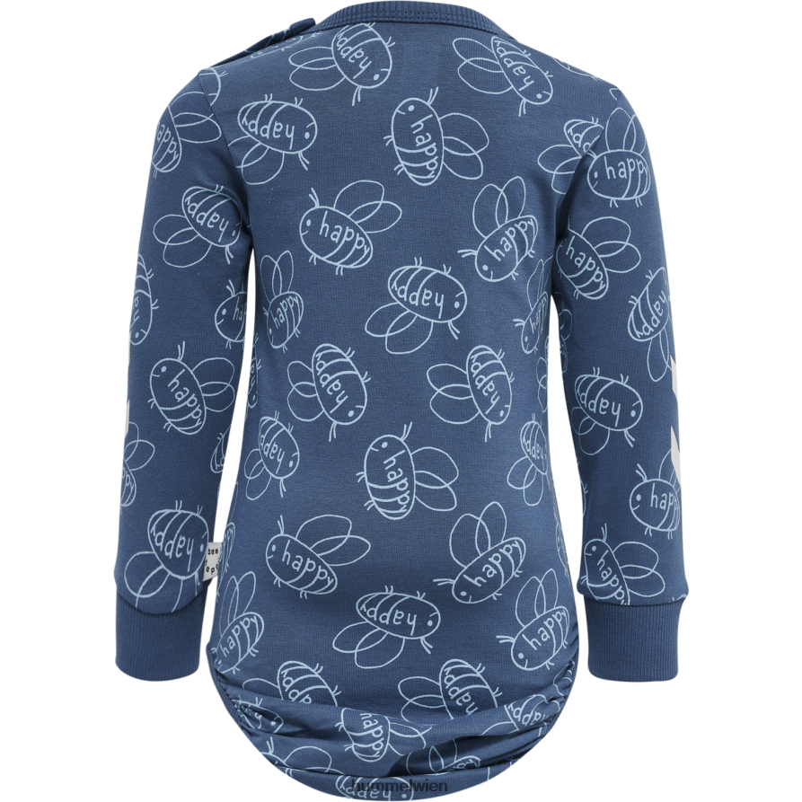 Hummel Kinder hmlcollin Körper l/s 2FT6X84529 „Langarm-Body“