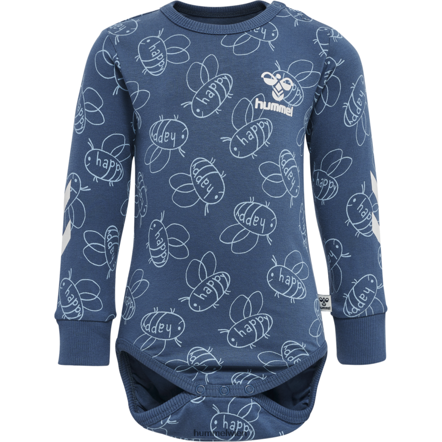 Hummel Kinder hmlcollin Körper l/s 2FT6X84529 „Langarm-Body“