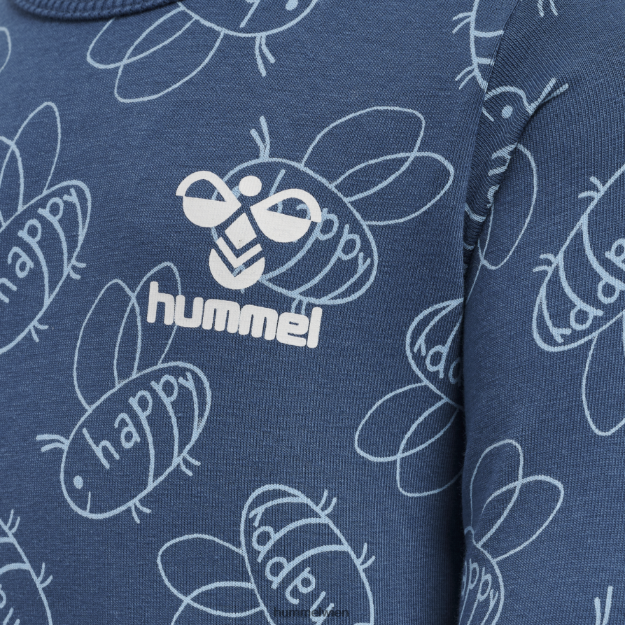 Hummel Kinder hmlcollin Körper l/s 2FT6X84529 „Langarm-Body“