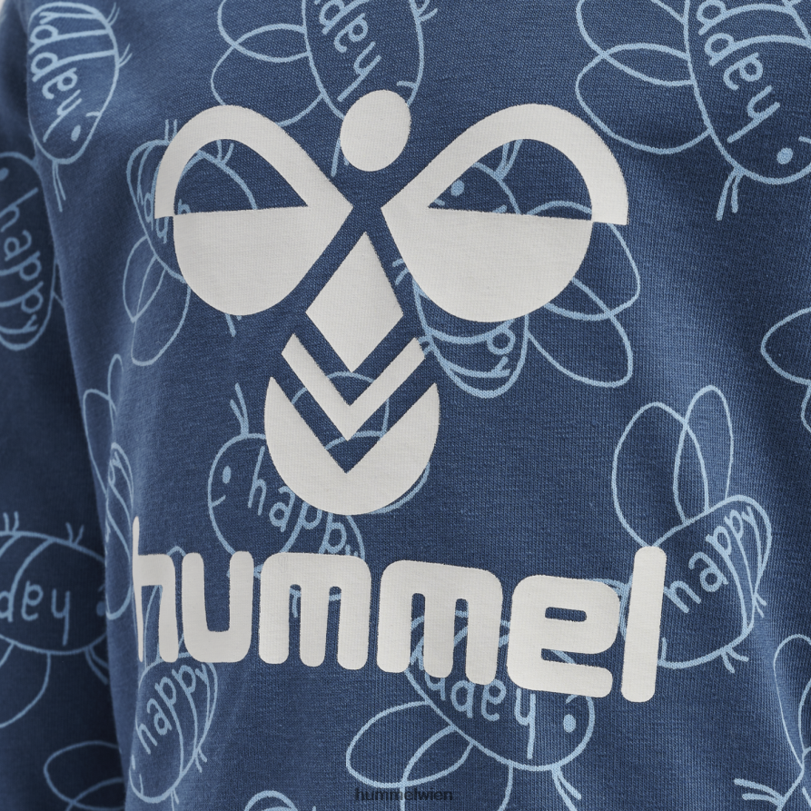 Hummel Kinder hmlcollin T-Shirt l/s 2FT6X84555 \langärmliges T-Shirt\