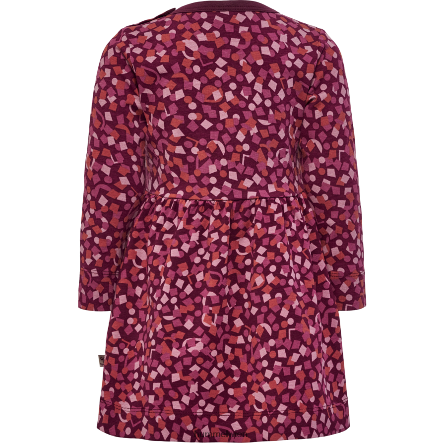 Hummel Kinder hmlconfetti-Kleid l/s 2FT6X84211 „Langarmkleid“