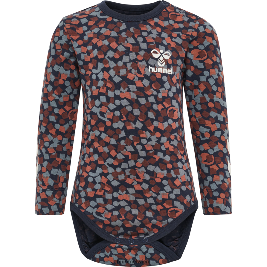 Hummel Kinder hmlconfetti-Körper l/s 2FT6X84253 „Langarm-Body“