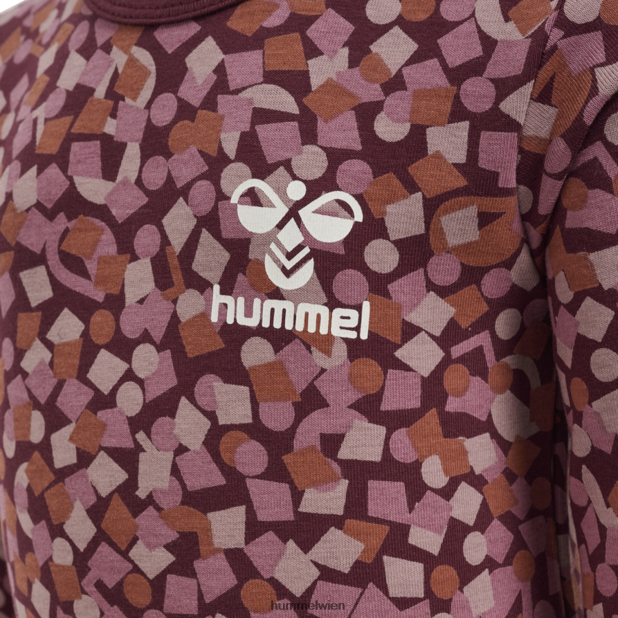 Hummel Kinder hmlconfetti-Körper l/s 2FT6X84262 „Langarm-Body“