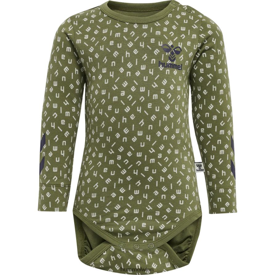 Hummel Kinder hmlconnor Körper l/s 2FT6X84443 „Langarm-Body“