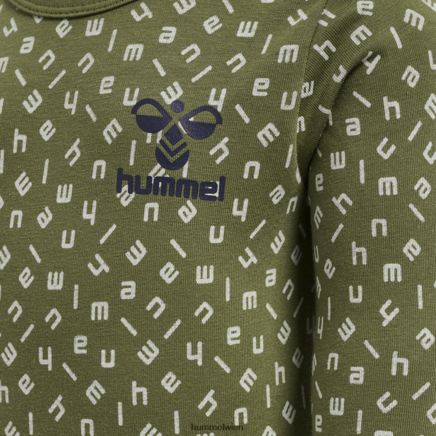 Hummel Kinder hmlconnor Körper l/s 2FT6X84443 „Langarm-Body“