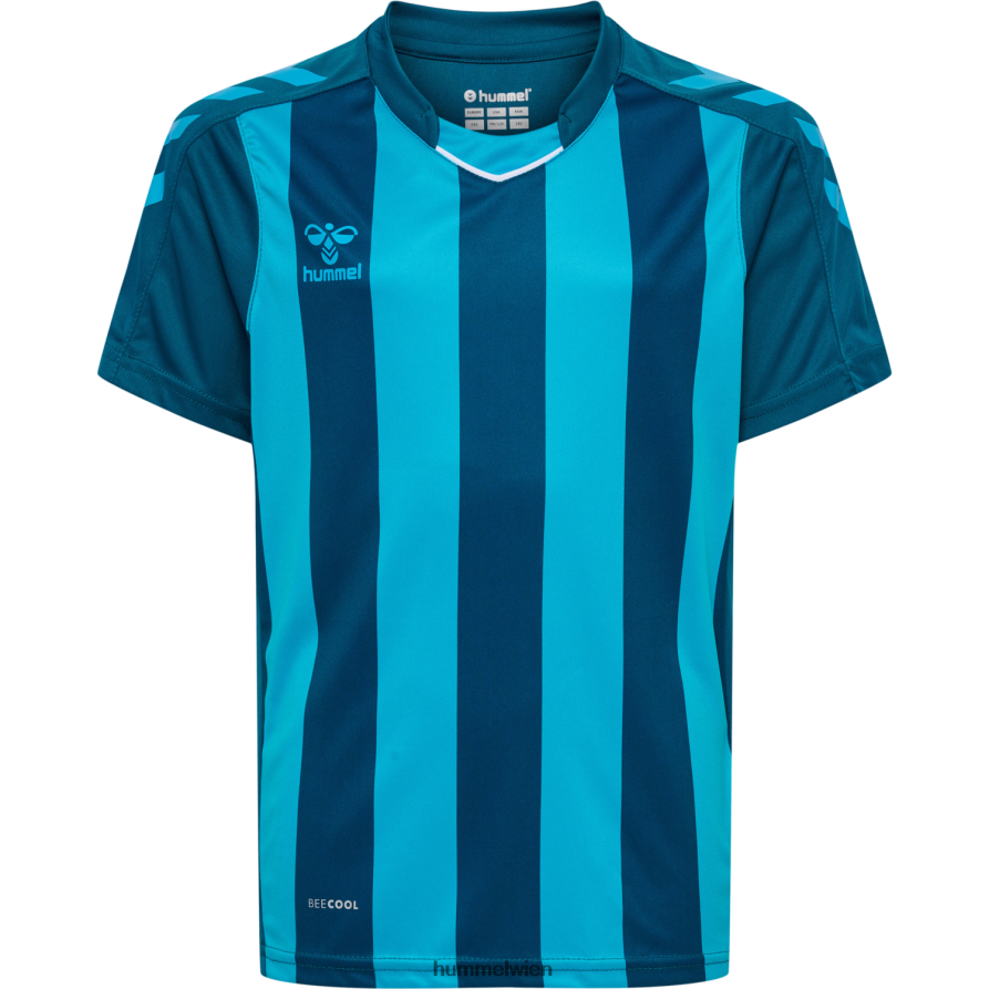 Hummel Kinder hmlcore xk gestreiftes Trikot s/s 2FT6X84868 „Kurzarmtrikot“