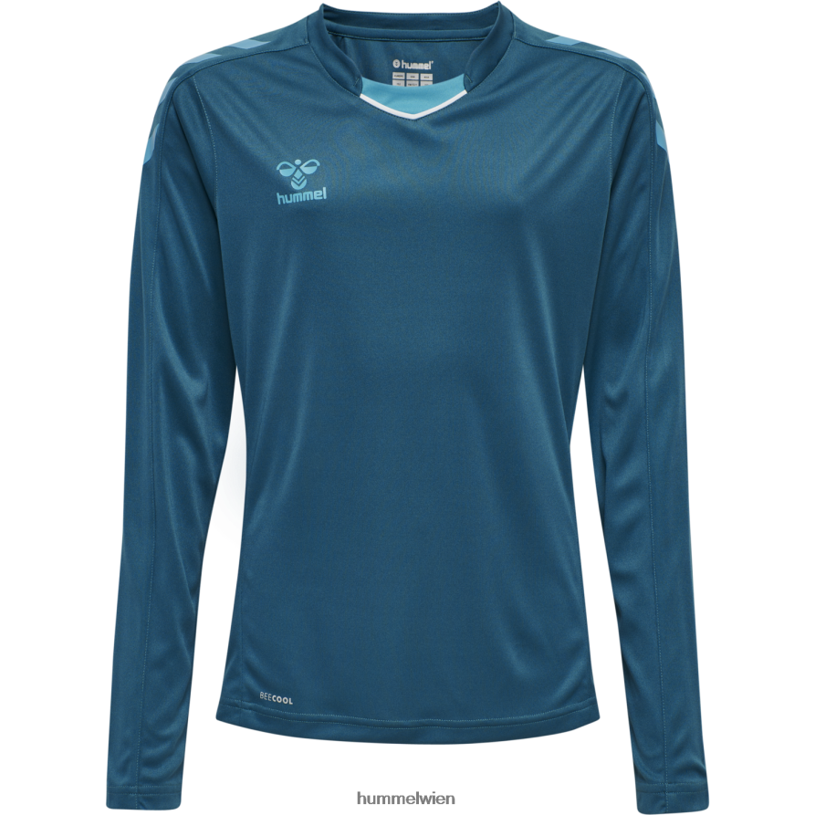 Hummel Kinder hmlcore xk poly jersey l/s 2FT6X85605 „Langarmtrikot“