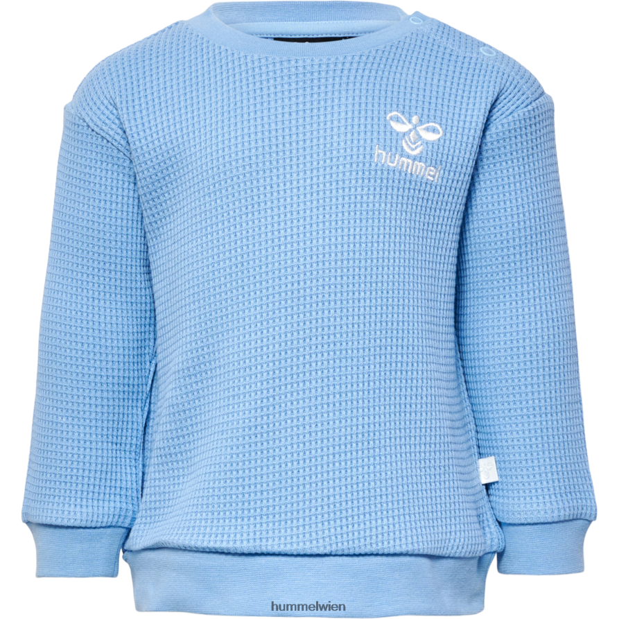 Hummel Kinder hmlcosy Sweatshirt 2FT6X84110 „Waffel-Baumwoll-Sweatshirt“