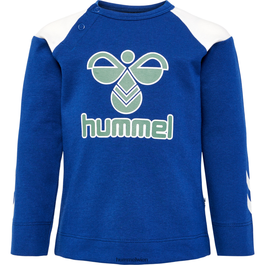 Hummel Kinder hmldevon T-Shirt l/s 2FT6X84219 \langärmliges T-Shirt\