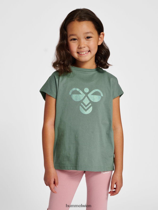 Hummel Kinder hmldiez T-Shirt s/s 2FT6X84743 „Jersey-T-Shirt“