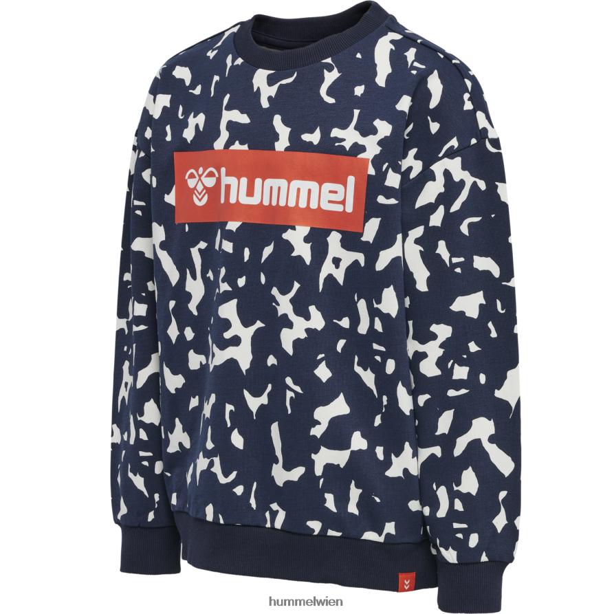 Hummel Kinder hmlditz Sweatshirt 2FT6X86020 „Baumwoll-Sweatshirt“