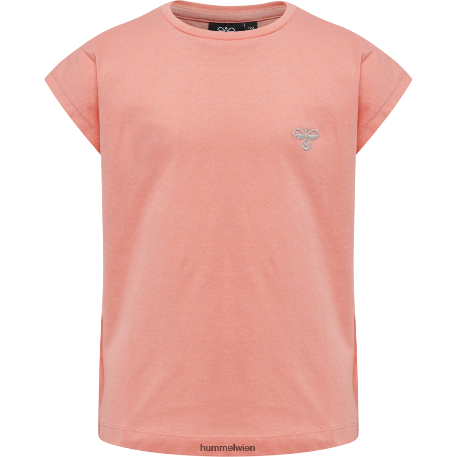 Hummel Kinder hmldiza T-Shirt s/s 2FT6X86460 „Kurzarm-T-Shirt“