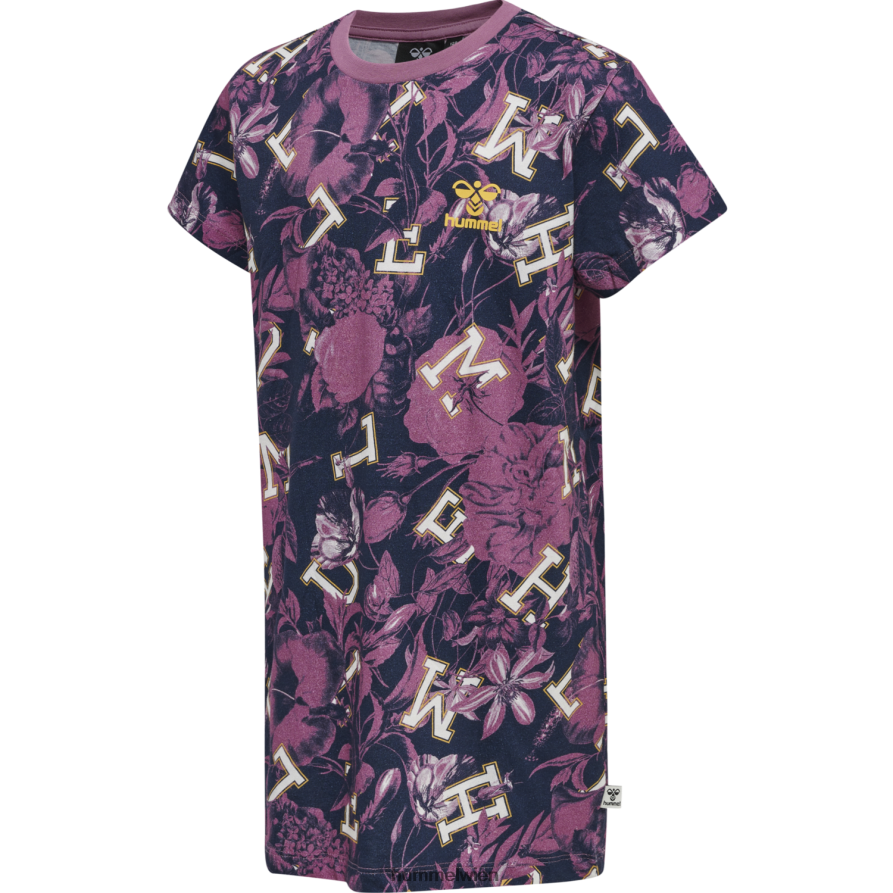 Hummel Kinder hmldrama T-Shirt-Kleid s/s 2FT6X85547 „T-Shirt-Kleid“