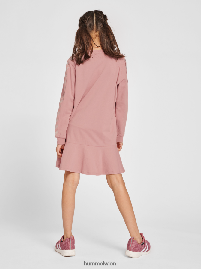 Hummel Kinder hmlevelyn Kleid l/s 2FT6X85172 \Kleid\